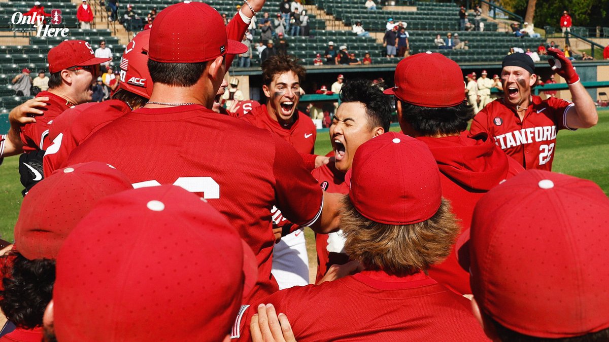 GoStanford's tweet photo. SPRING CLEANING 🧹🧹🧹

Both @StanfordBSB &amp; @StanfordSball picked up top-10 series sweeps against FSU this season!

Did we mention both teams also picked up a win in each series with a walk-off GRAND SLAM?? 🤯 https://t.co/3St1OvdmPV