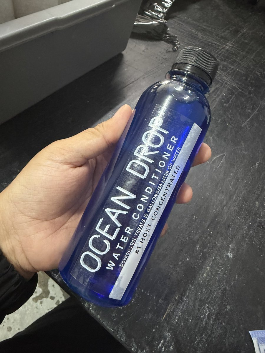 seketulisma's tweet photo. Jangan lupa lepas tukar air guna anti klorin Ocean Drop dan anti bakteria Aurabac https://t.co/7bHX8tLbB8