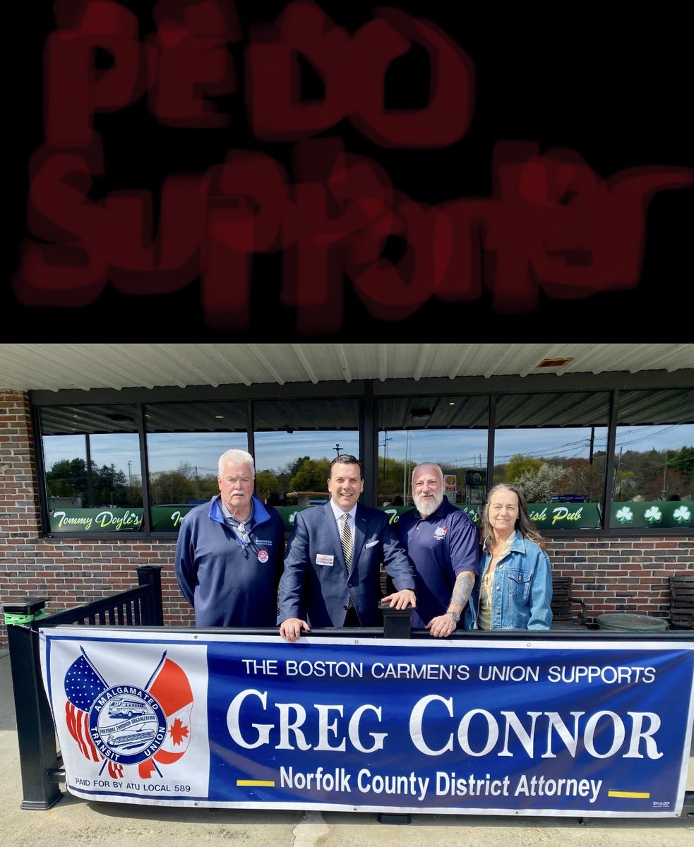 XGenlmm's tweet image. To the employees of the #mbta who are black, minority or women - YOUR union @carmensunion589 just endorsed @VoteGregConnor for NCDA. This is the man who oversaw former corrupt @MassStatePolice Proctor and the investigation into the child rape and murder of Sandra Birchmore.