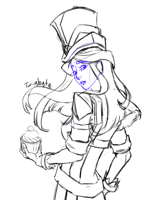 Twigbyte's tweet photo. freedom from school means i get to draw fanart again :D

WIP of caitlyn (2XKO)❤️
#caitlyn #2xko https://t.co/7lmftX66Xb