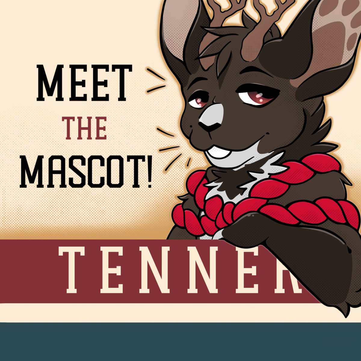 Nashumfurcon's tweet photo. Nashum the Opossum may be our main mascot, but don't forget about Tenner and Percy! All three of our fuzzy friends are excited to see you in May!
#nashum #furryconvention #furryfandom https://t.co/n6hPA5PEsv