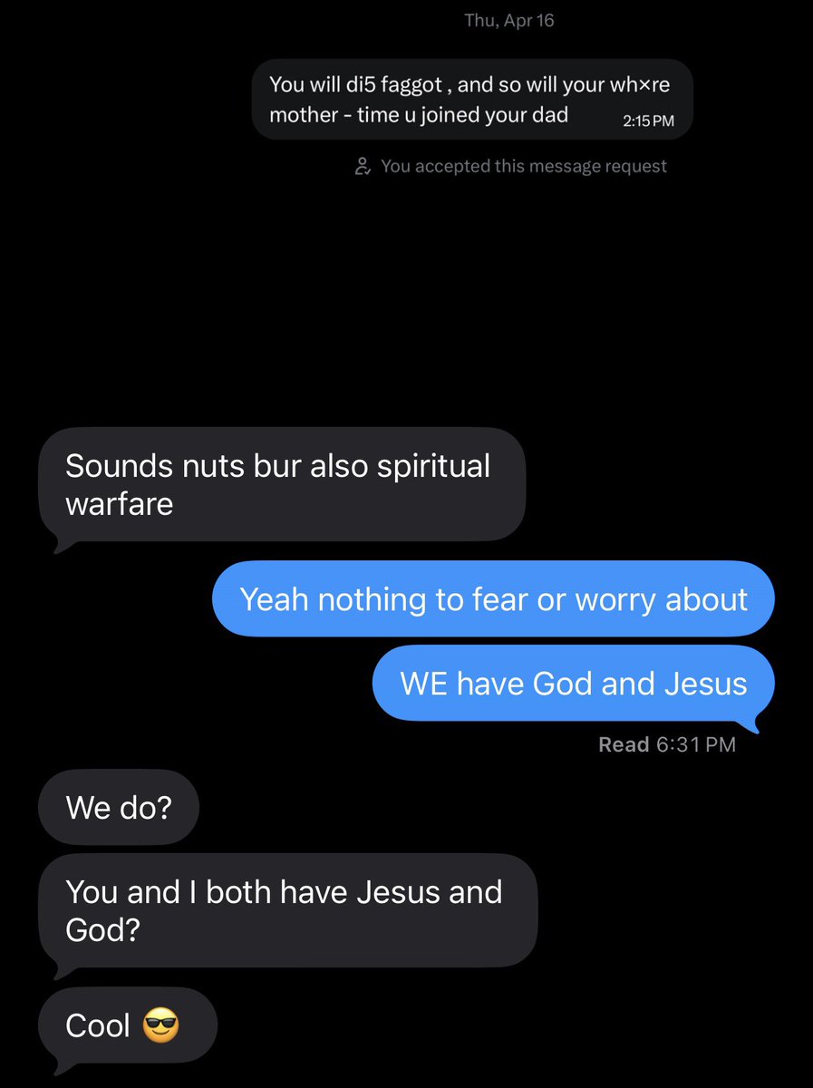 My mom says you are nuts, Gary