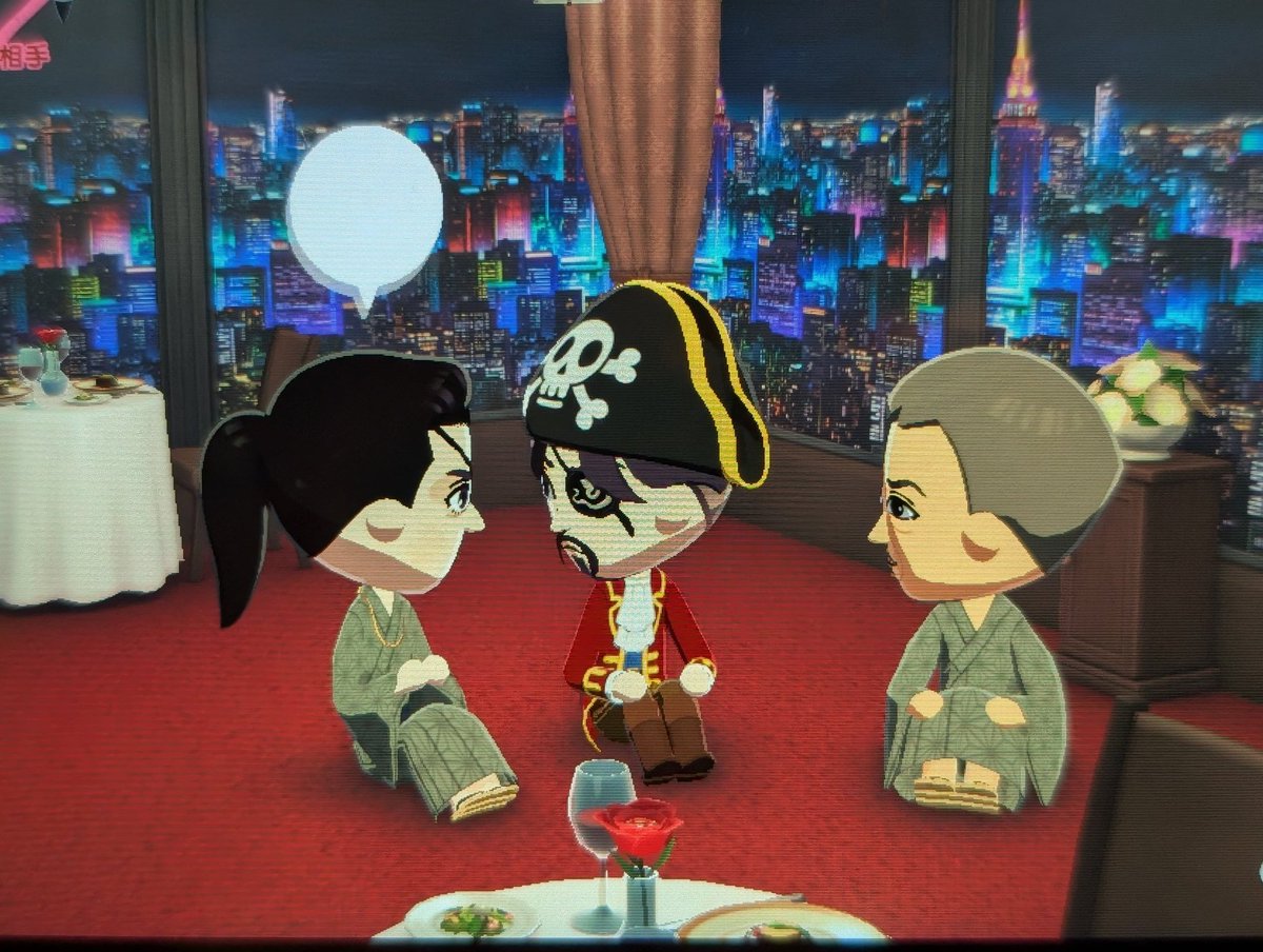 佐真に挟まれる船長可愛いね☺️