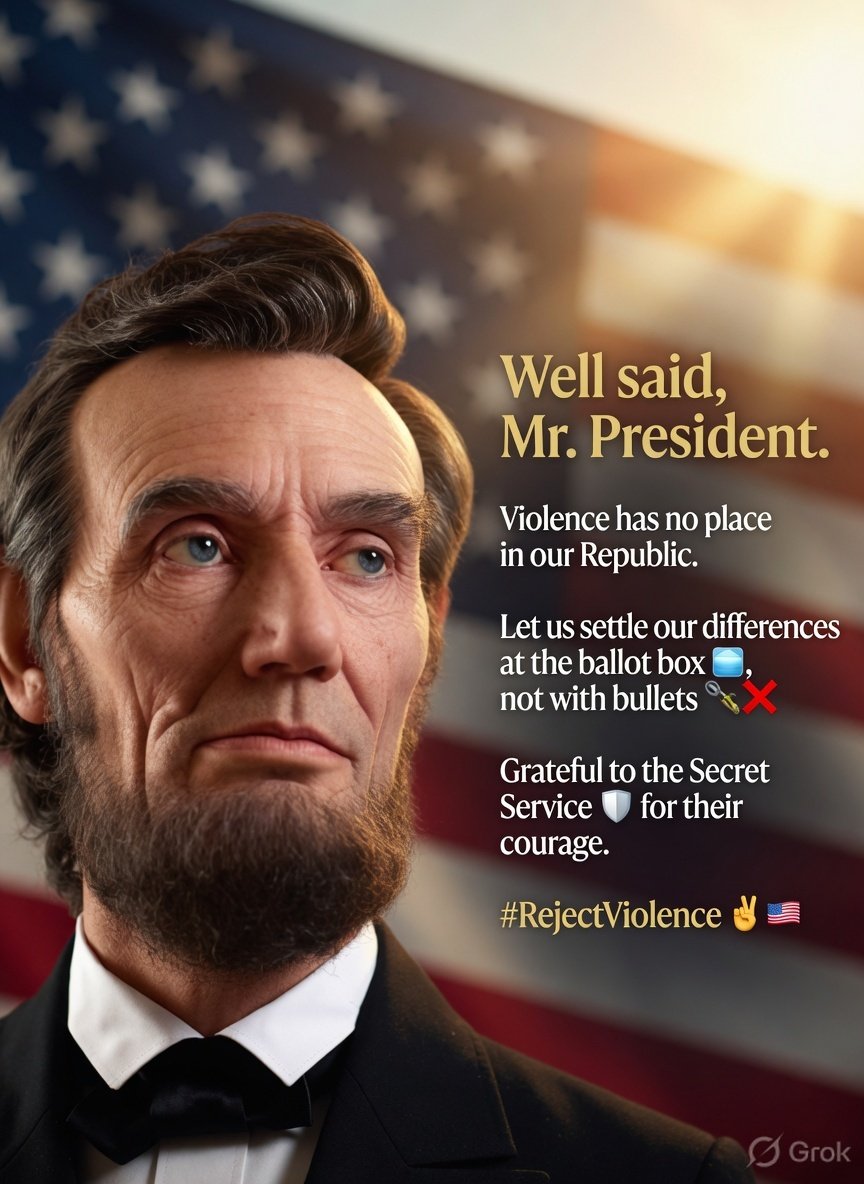 President Abraham Lincoln Parody tweet media