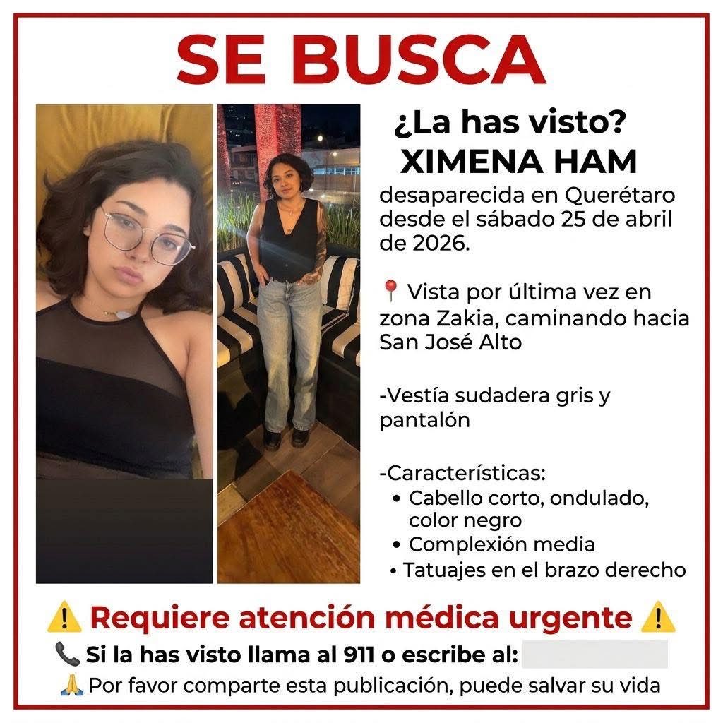 kary_mtz's tweet image. #Queretaro
#SeBusca