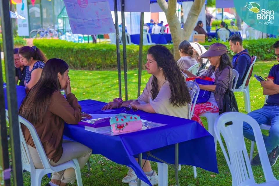 MunideSanBorja's tweet image. ✨ ¡La salud fue la protagonista este sábado! 🧑‍⚕️

Vecinos aprovecharon atención #gratuita en diversas especialidades médicas, exámenes preventivos y servicios de cuidado personal en el Parque Andrés Avelino Cáceres. 🙌