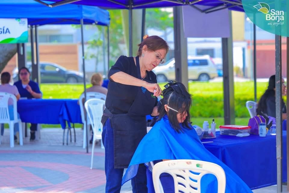 MunideSanBorja's tweet image. ✨ ¡La salud fue la protagonista este sábado! 🧑‍⚕️

Vecinos aprovecharon atención #gratuita en diversas especialidades médicas, exámenes preventivos y servicios de cuidado personal en el Parque Andrés Avelino Cáceres. 🙌