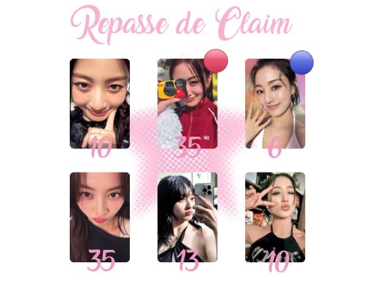 ₊‧°𐐪♡𐑂°‧₊
Repasse de Ceg inter Jihyo 

𖹭 Valores da imagem + freteS para a gom 
𖹭 🔴 Só sai com 🔵
𖹭 Pagamento para o dia 01/05 
𖹭 Todos os cards são da mesma Ceg
𖹭 Motivo do Repasse: Estou dropando minha coleção 

Gom: <a href="/hyopudding/">gica - caixinha mercari 🇯🇵</a>
Meu: @Milhake