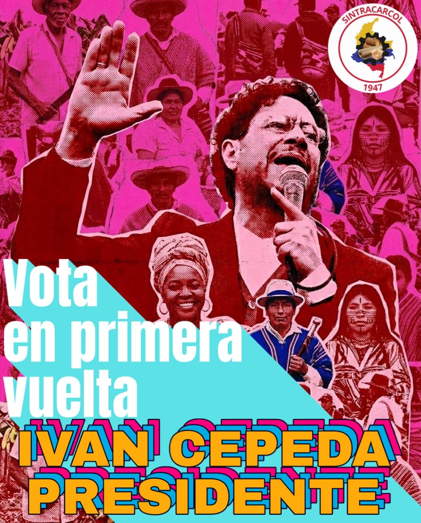 Sintracarcol's tweet photo. Ven-seremos y será hermoso❗️
#CepedaPresidente #CepedaEnPrimeraVuelta #CepedaPresidente2026 
Súmate al sindicato ❗️ https://t.co/E7fqzC4AZx