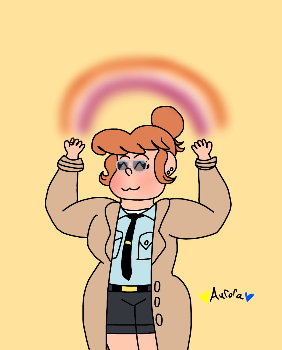CutieAuroraPie's tweet image. I know I gotta draw Commissioner Luggins for Lesbian Visibility Day after I watched The Bad Guys 2 for the 8th time! 

#TheBadGuys #TheBadGuys2