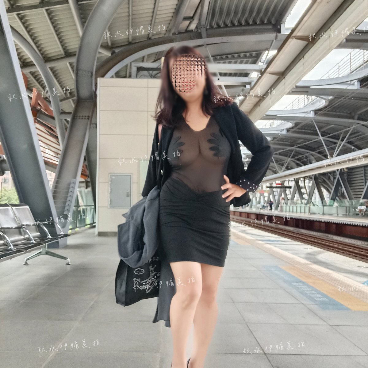 如果走近一點會看到什麼？
#OL
#熟女
#出差 https://t.co/4txmoic00w