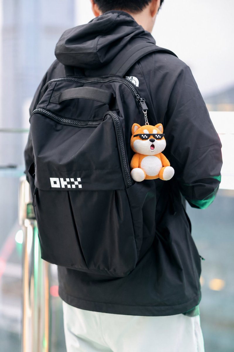 xdog_meme's tweet photo. @okxchinese GM，背上带有 XDOG 挂件的行囊，现在就出发🐶 https://t.co/OrEXEdrtAg