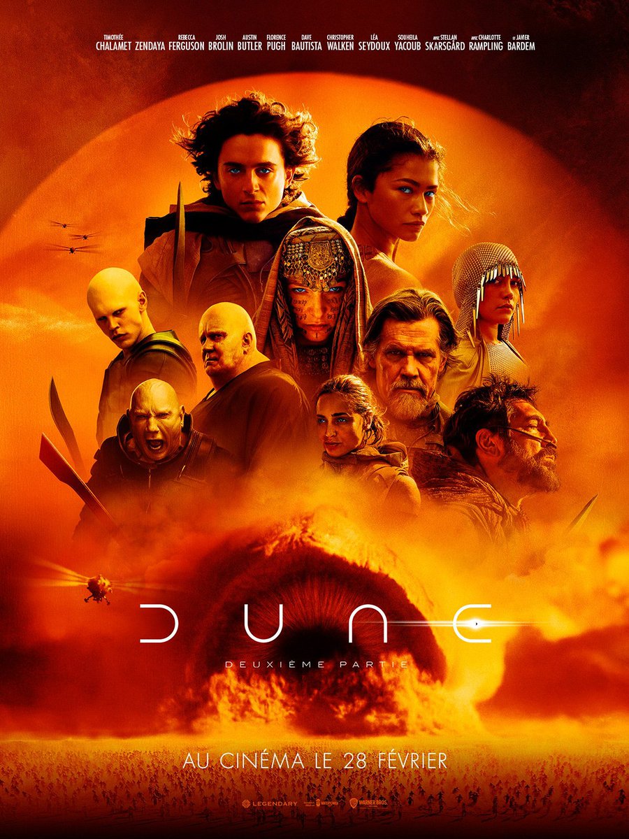 amr_ange57661's tweet image. C'est grandiose, c'est génial, c'est Denis Villeneuve à son prime. Dune partie 2 est un chef-d'œuvre....

#Dune