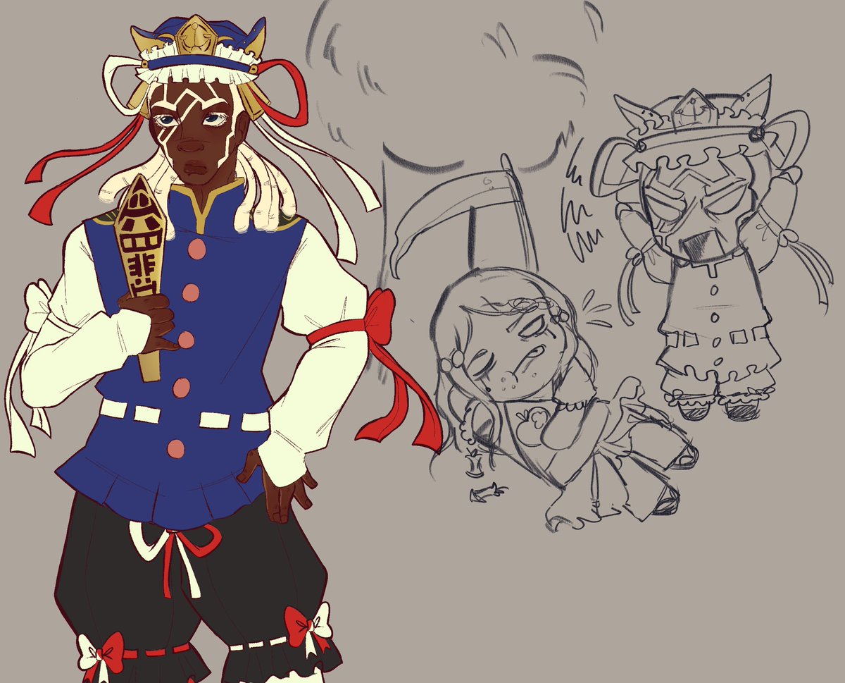 Paper_DVD's tweet image. Siki Eiki Yamaxanadu x Pucci cuz their both super duper cute 👍🏼#doodleart