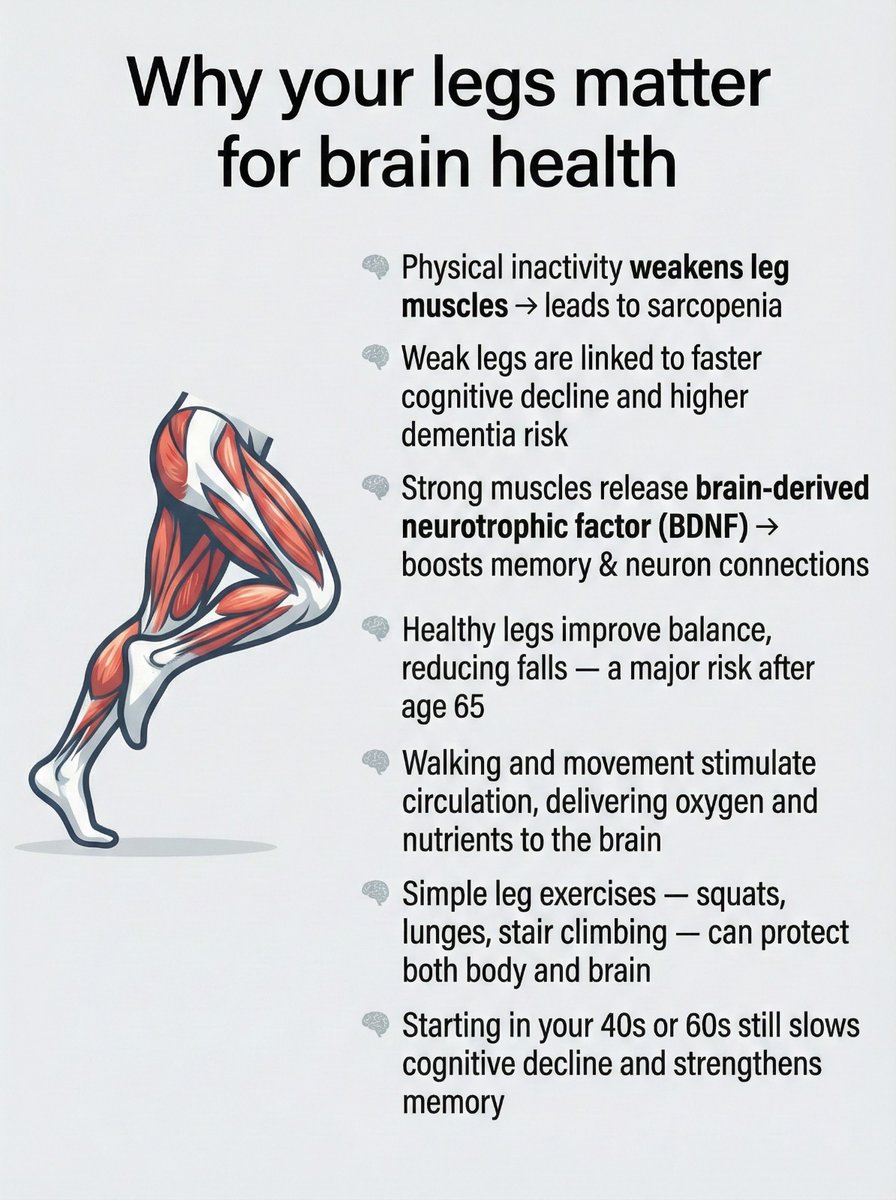 JhunuDr's tweet image. Exercise is Medicine for your Brain 🧠  

#ExerciseIsMedicine #MoveMore
