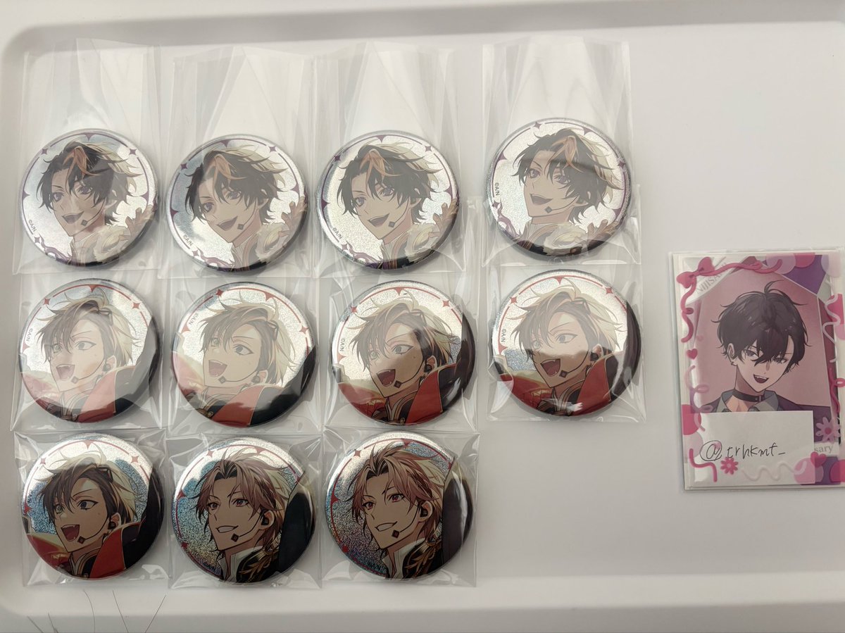 trhkmf_'s tweet photo. 【交換】【買取】
にじさんじ  にじフェス2026 
CONCERTO 缶バッジ Day2

求）画像の方
譲）2枚目または買取

にじフェスに使用したいため、迅速な対応可能な方
ENのみご不快でなければ比率違い◎
心当たりのある方はお声がけください！ https://t.co/zjjkKRpvtU