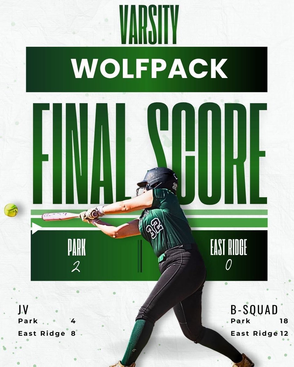Park_Softball_'s tweet photo. Lots of scores to catch up from a weekend full of ball! Next up tomorrow night White Bear Lake!
#rollpack https://t.co/O00UFq2Ukw
