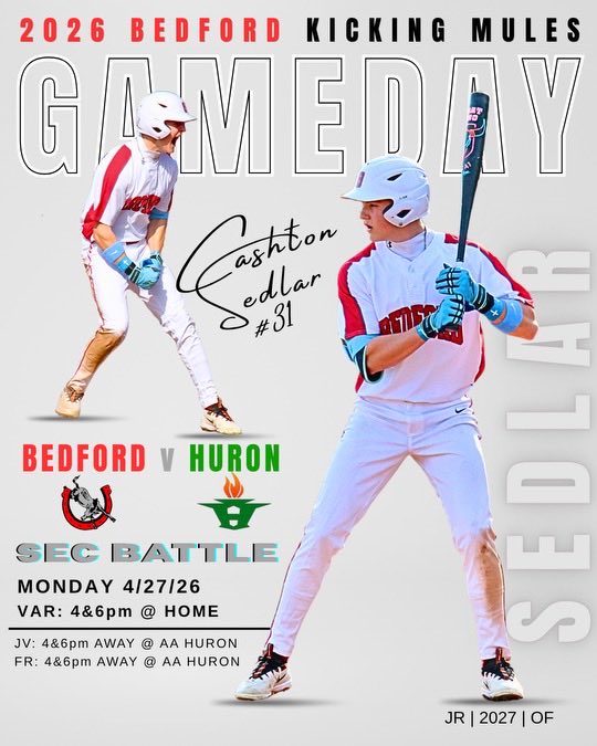 Bedford Baseball Boosters - Bedford High School tweet media