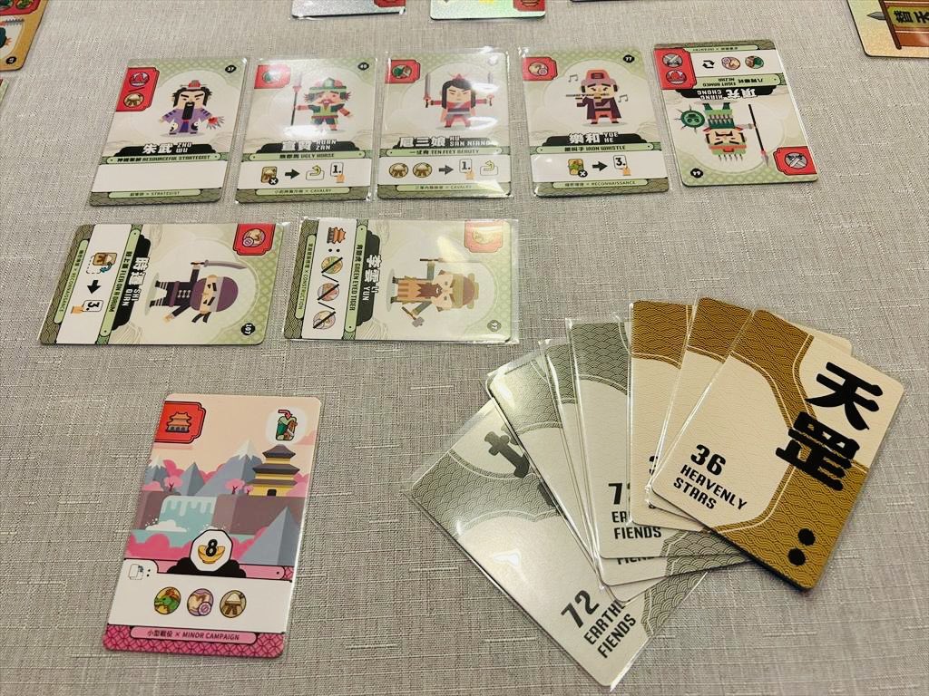 Oguland_'s tweet image. 108 アウトローズ（108 Outlaws）
好き度（Like）3pt.≪★★★≫
テーママッチ度（Theme matching）3pt.≪★★★≫
コンポーネント（Components）1pt.≪★≫
blog.livedoor.jp/ogu_resort/arc…
#ボードゲーム
#boardgame