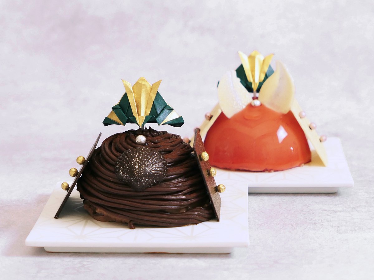 PearlstarAtami's tweet photo. 端午の節句を彩る、期間限定のホテルメイドケーキ。
凛々しい兜をモチーフに、華やかさと遊び心を添えて仕上げました。
お子様の健やかな成長を願う、大切なひとときに。
オーシャンブリーズ 1F　10:00～17:00（LO）

#熱海パールスターホテル #端午の節句 #こどもの日 #ホテルスイーツ #熱海 https://t.co/DNrA2rGwJk