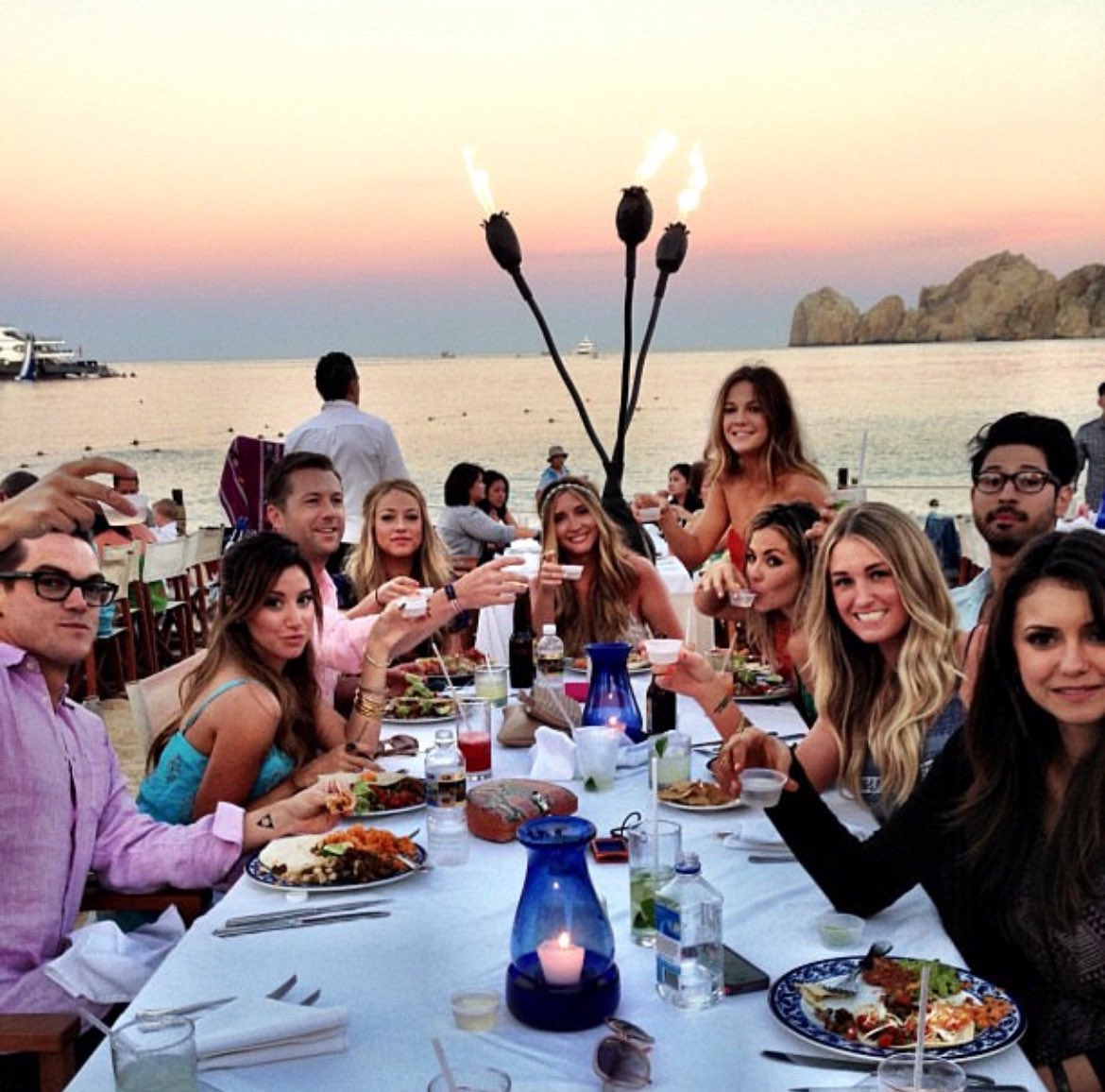 ThrowbackTisx's tweet image. April 26th, 2013: Ashley Tisdale, Christopher French and Nina Dobrev via Marissa Marino’s Instagram