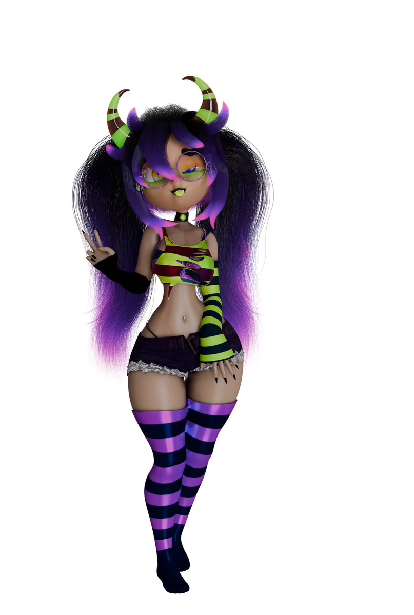 MaddieMooMoon2's tweet image. VERIS VERMELON!!! 

And Sam true name is Selphina, I wasn’t able to update the previous post, BUT TADA!!

(Also veris crashed when trying to get back view of her so pretend it’s there)

#3d #art #women #blender