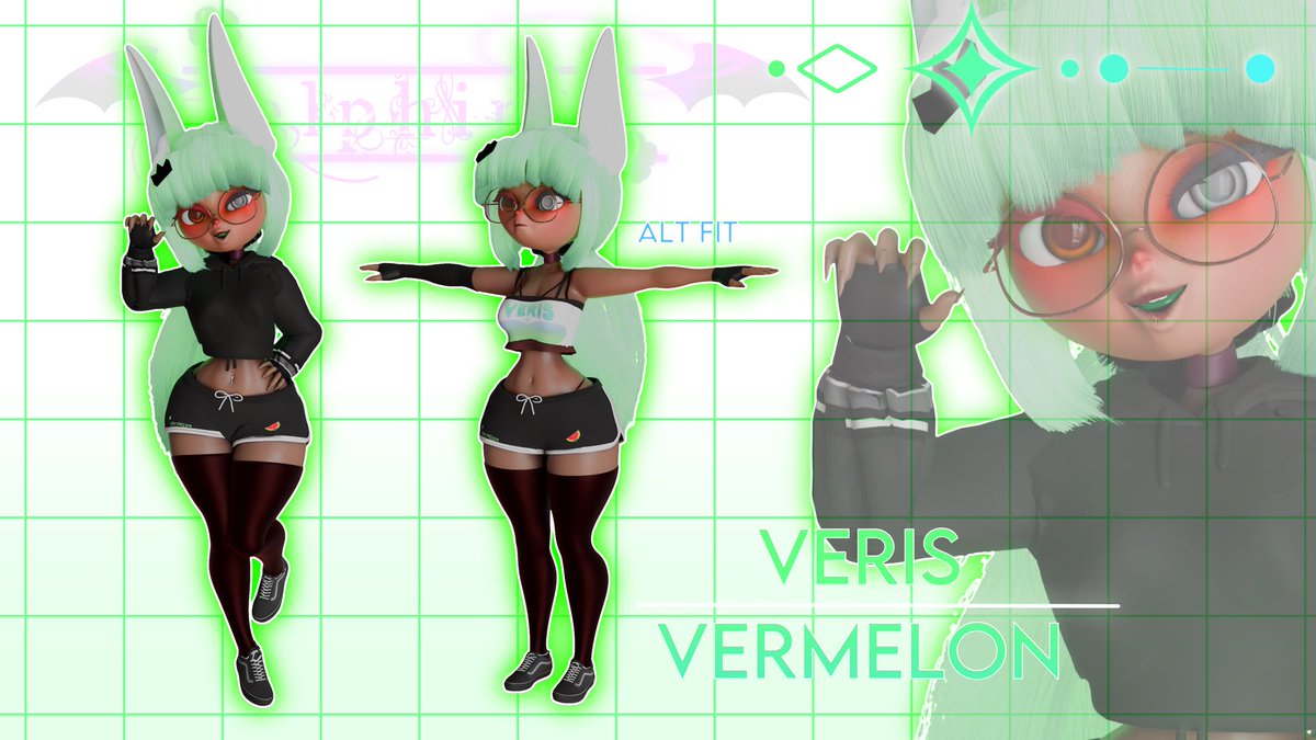 MaddieMooMoon2's tweet image. VERIS VERMELON!!! 

And Sam true name is Selphina, I wasn’t able to update the previous post, BUT TADA!!

(Also veris crashed when trying to get back view of her so pretend it’s there)

#3d #art #women #blender
