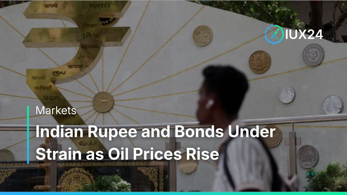 India’s rupee and bonds face pressure as rising oil prices and Middle ...