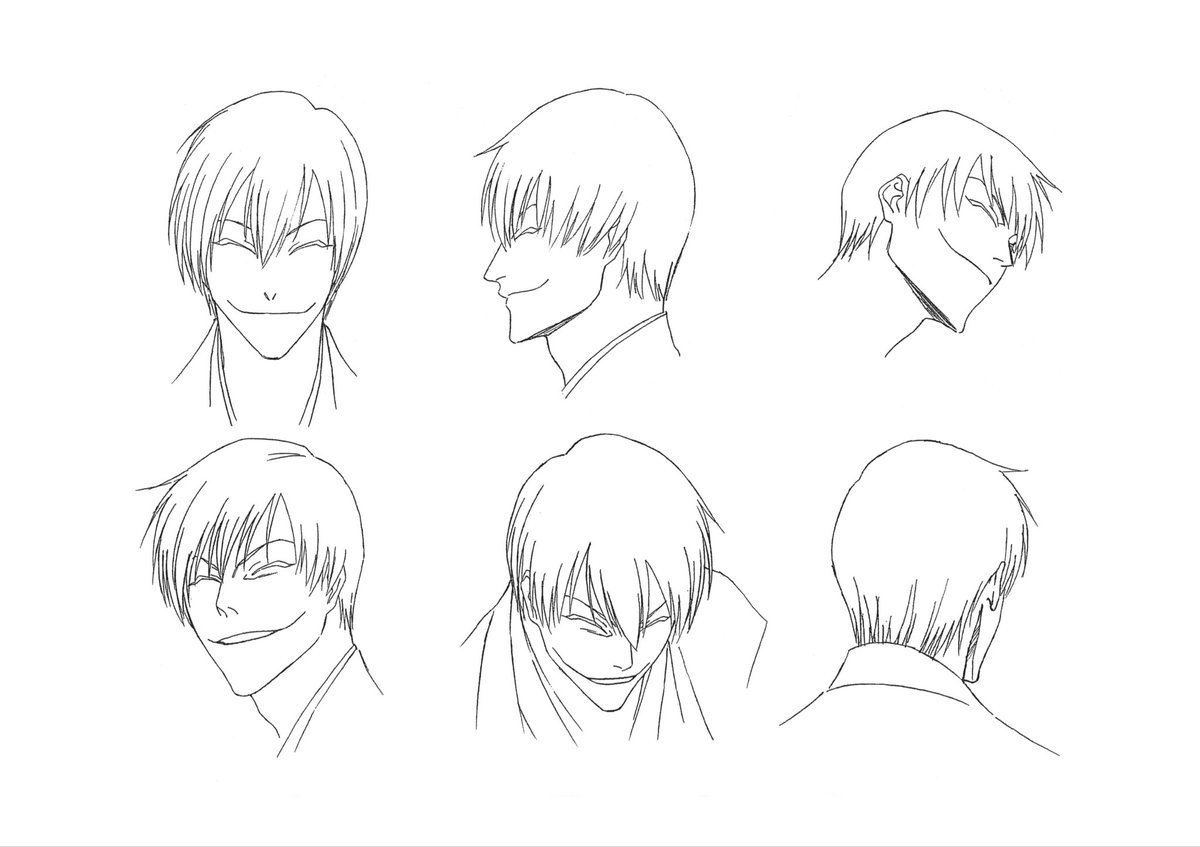 HolyColorfulPig's tweet photo. Original character design sketches 

Ichimaru Gin &amp; Matsumoto Rangiku

#BLEACH https://t.co/Pt67KecmHf