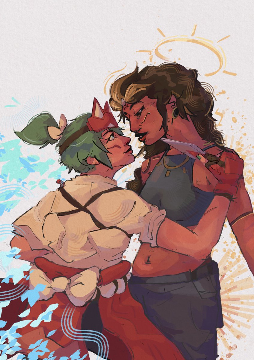 "Not bad, Kamori"
#Sunshrine #Kiriko #Illari