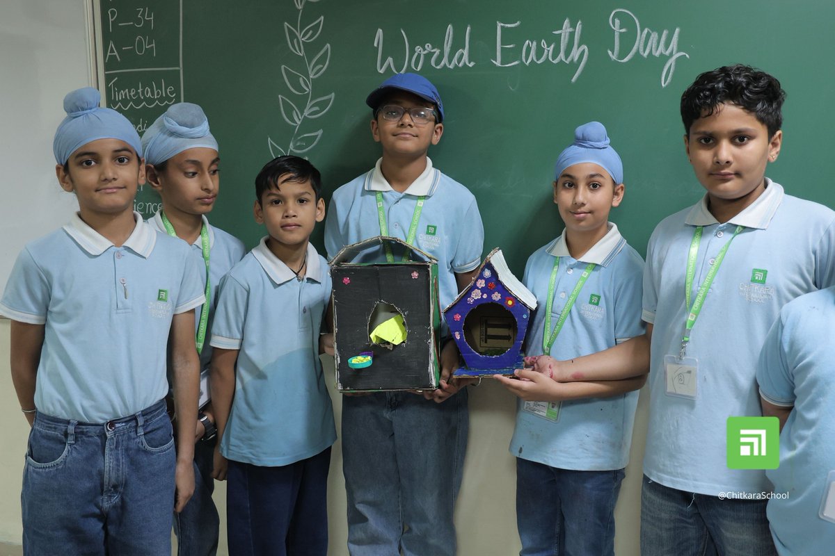 chitkara_school's tweet image. Grade 3 learners of Chitkara International School explore ecological balance through “Feeding Nature: Crafting Bird Feeders for Urban Wildlife”

#CIS #WorldEarthDay #Activities #event #ChitkaraInternationalSchool #saveenviornment #GoGreen #SustainableEnergy