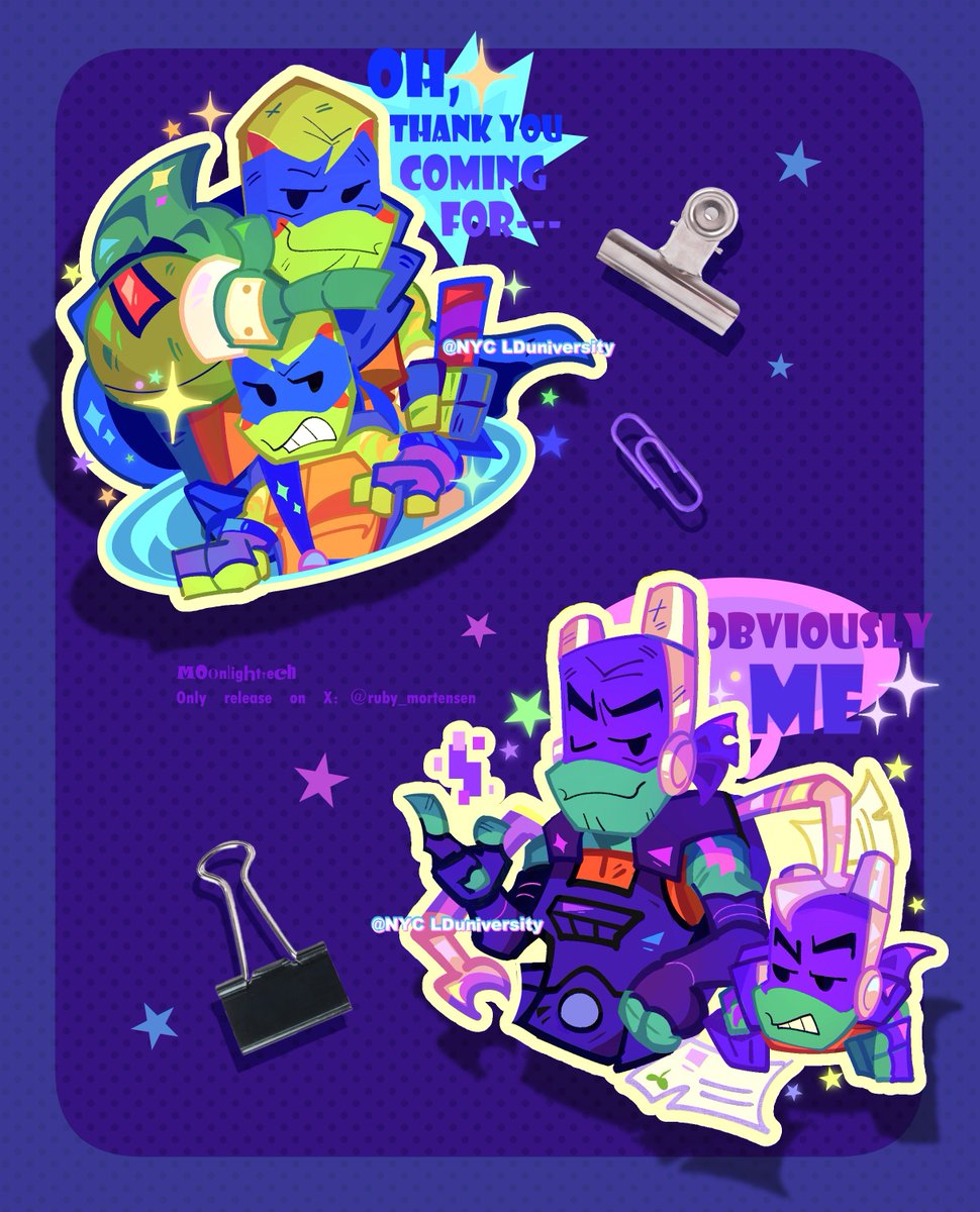 ruby_mortensen's tweet image. 💙💜 You will see them at our booth.
#rottmnt #RiseOfTheTMNT
