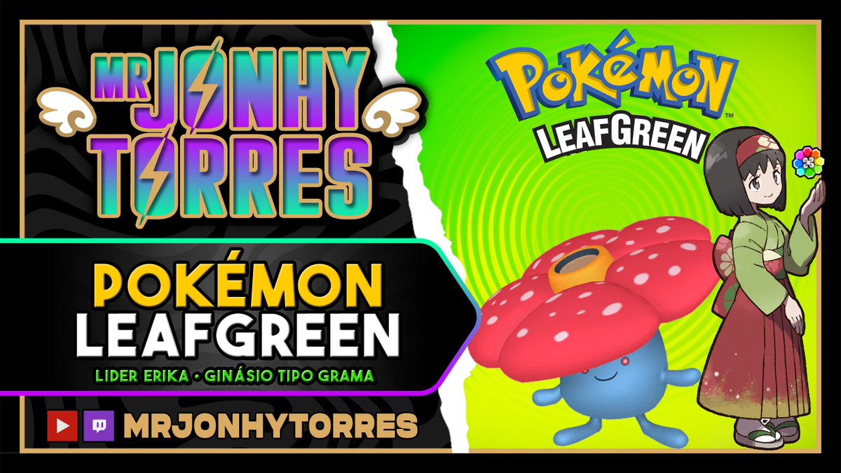 💜AO VIVO!
🟥 Youtube.com/@mrjonhytorres
🟪 Twitch.tv/MrJonhyTorres
#Pokemon #PokemonLeafGreen #PokemonFireRed