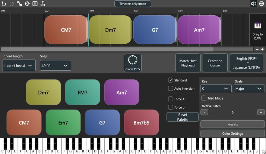 PluginDealsFeed's tweet image. K2get has released version 1.5 of Chord Dock Lite, a free reharmonization and arpeggio/bassline generation plugin for Windows and Mac.

🔗 k2get.github.io/chord-dock-sit…

 #Freebie