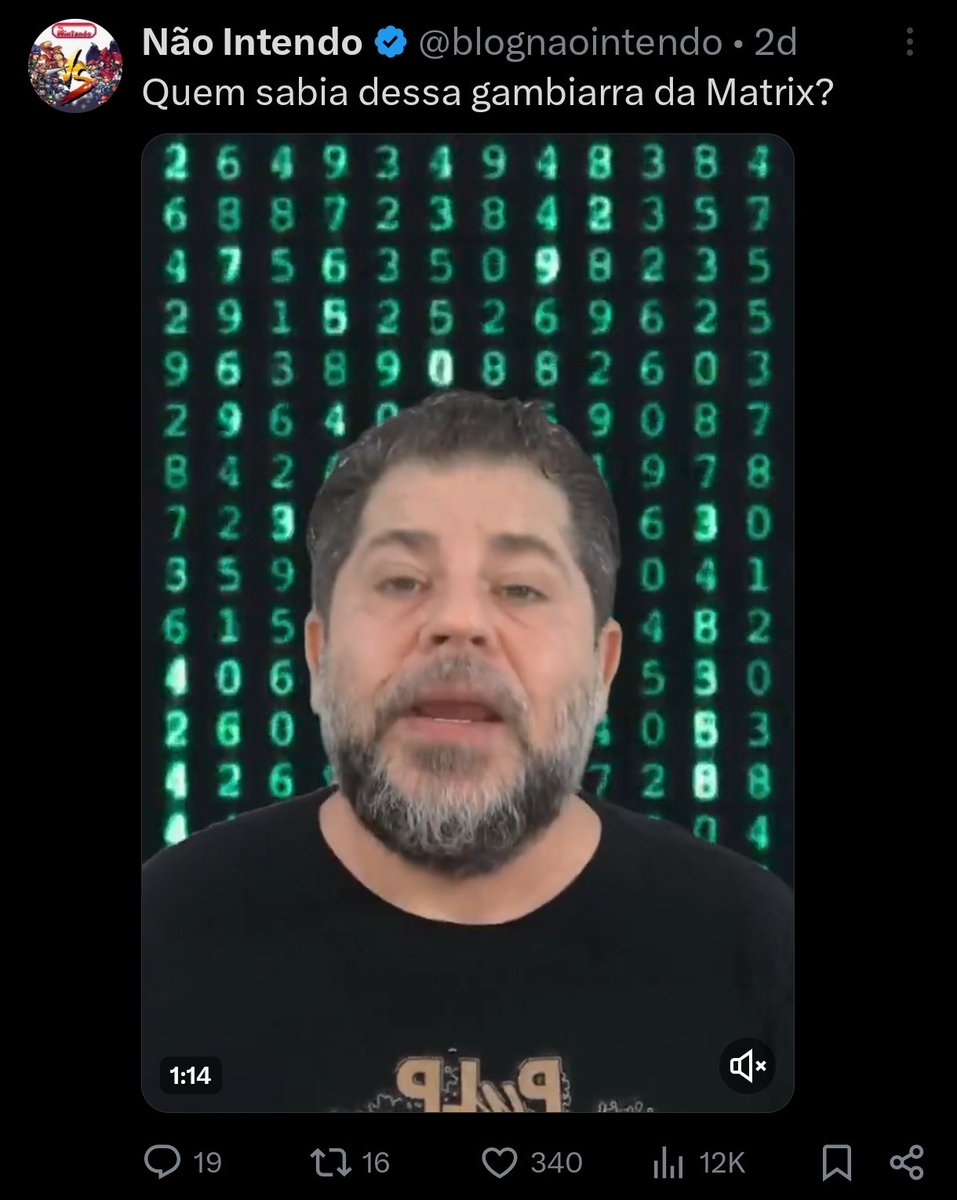 Não Intendo tweet media