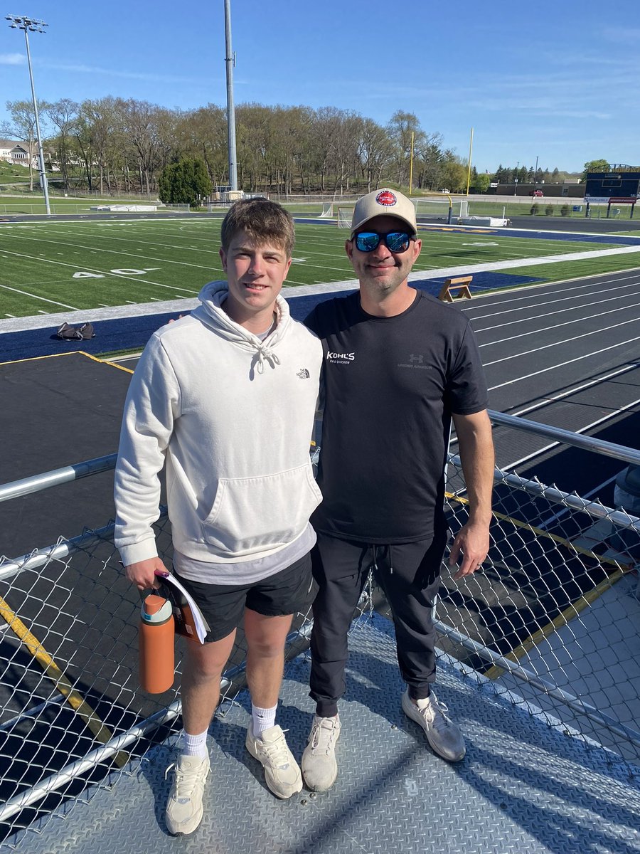 CarsonPetersK's tweet photo. Great experience at Kohl’s Kicking Camp in Milwaukee!
Hit a 53-yard FG (longest of the day)
Kickoff - 67 yard 3.74 hang-time
Class of 2027 K — hungry for more.
@KohlsKicking 
@KohlsHighlights 
@MatthewJFurlong @CoachHoover9 @greenmachinefb https://t.co/RVc9X4hEEx