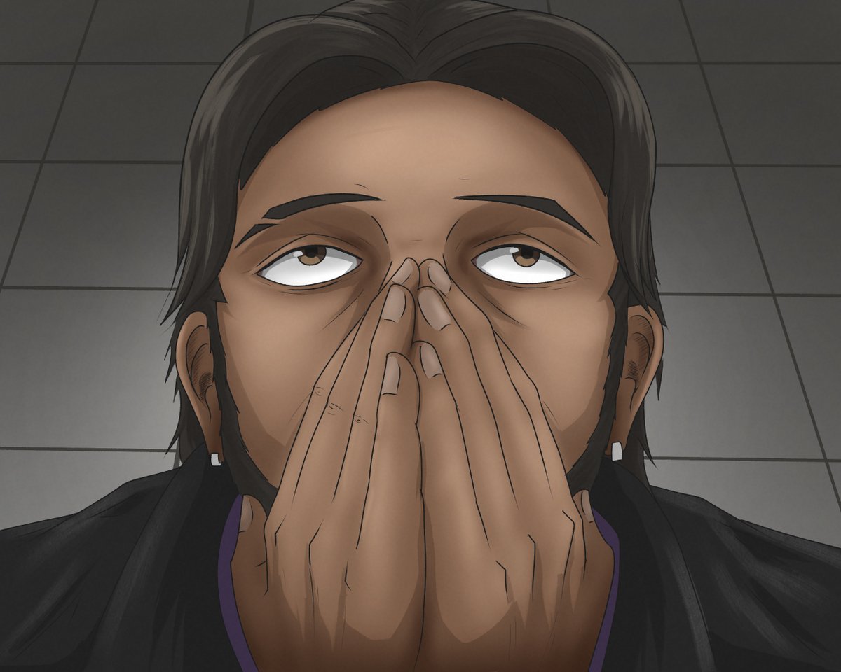 JulioV_Rheygar's tweet image. Sorry for the absence—here’s the final render of the illustration, a self-insert of mine from a scene in the latest season of JJK. Looking forward to the next season.
#art #digitalart #digitalilustration