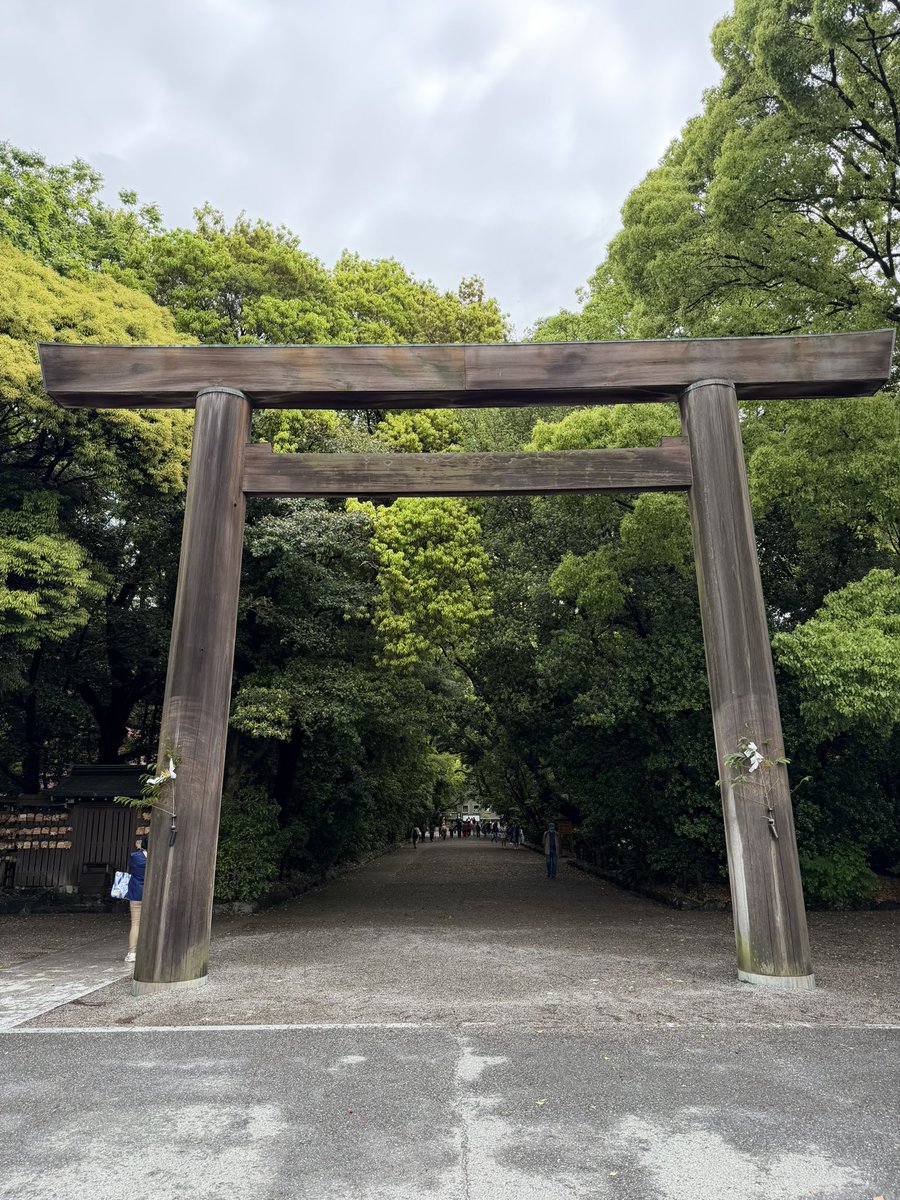 consaurunner's tweet photo. 11時10分
熱田神宮

#名古屋 #一人旅 #旅ラン #豊臣兄弟 #サウナ #城  #せんべろ https://t.co/KeyY68o543