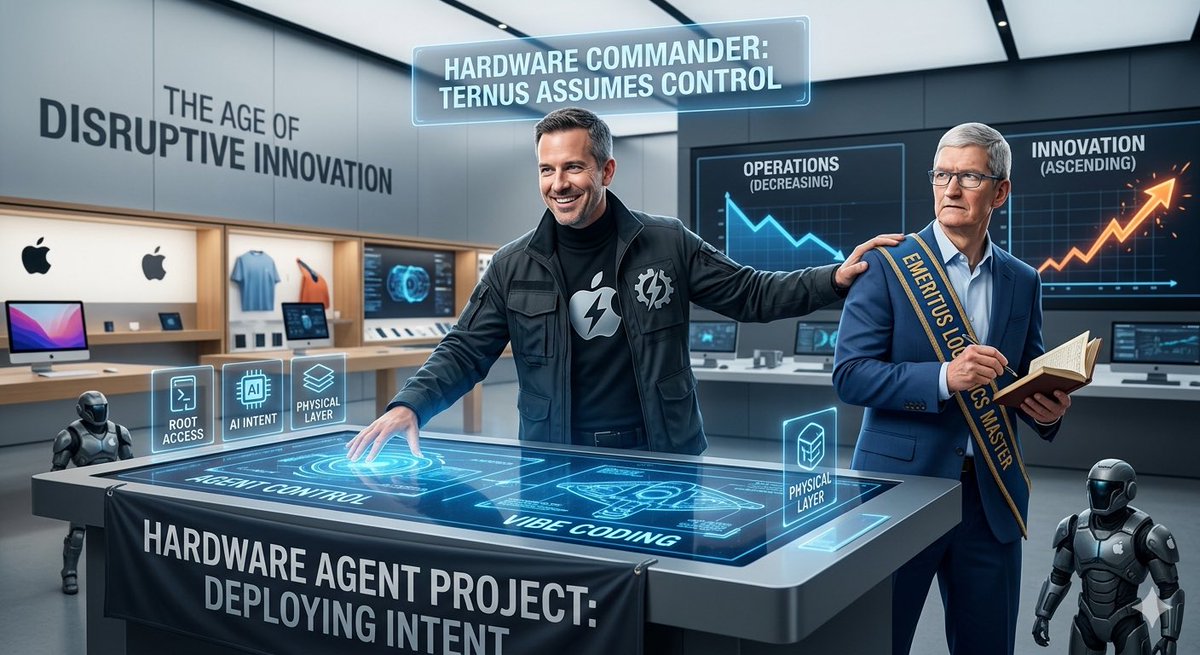 wen_jia51623's tweet image. Cook optimized the present. Ternus is defining the future. 🍎

#Apple #JohnTernus #HardwareAgent #VibeCoding #AI #Robotics