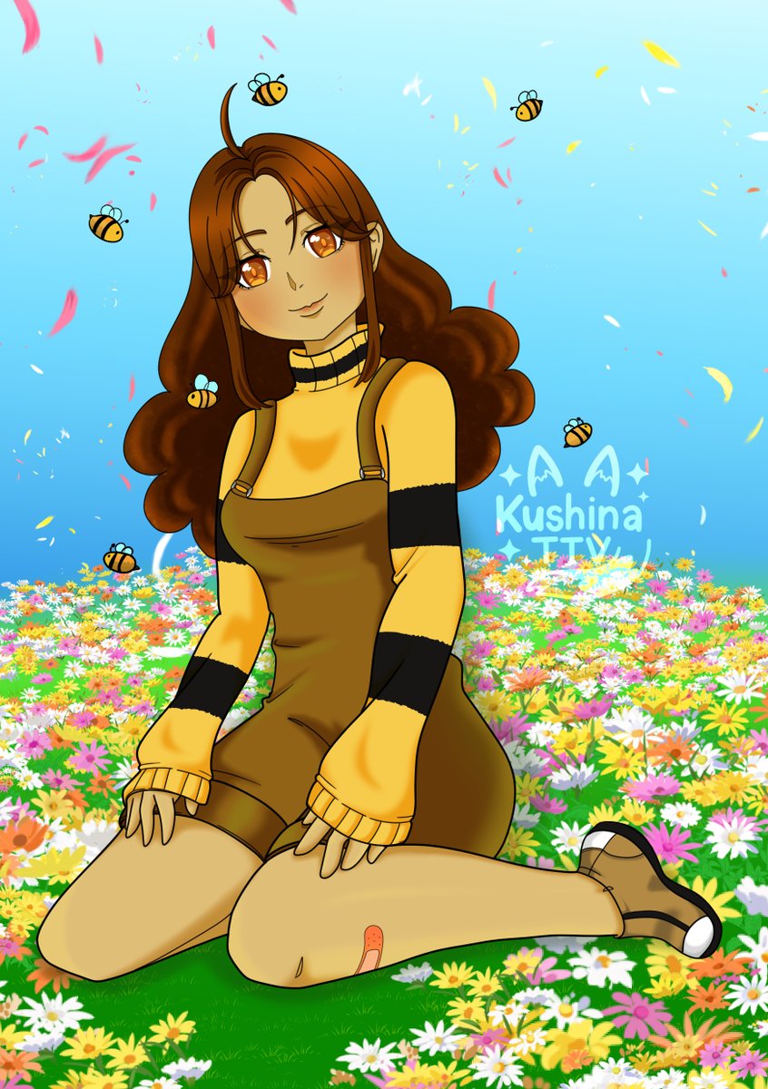 kuushiina78's tweet image. Termine mi Ilustracion para (si gente me distraigo rapido xD ) Espero y les guste 🥰 #vgenchallenge #vgen #art