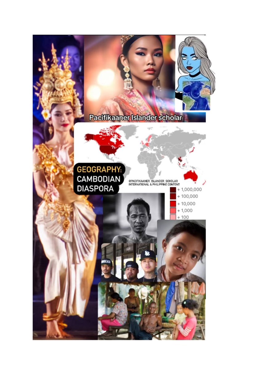 pacifikaaner's tweet image. Cambodian diaspora map #geography #map #maps #mapper #mapping #cartography #fact #facts #interestingfacts #interesting #fyp #meme #memes #dankmemes #dailymemes