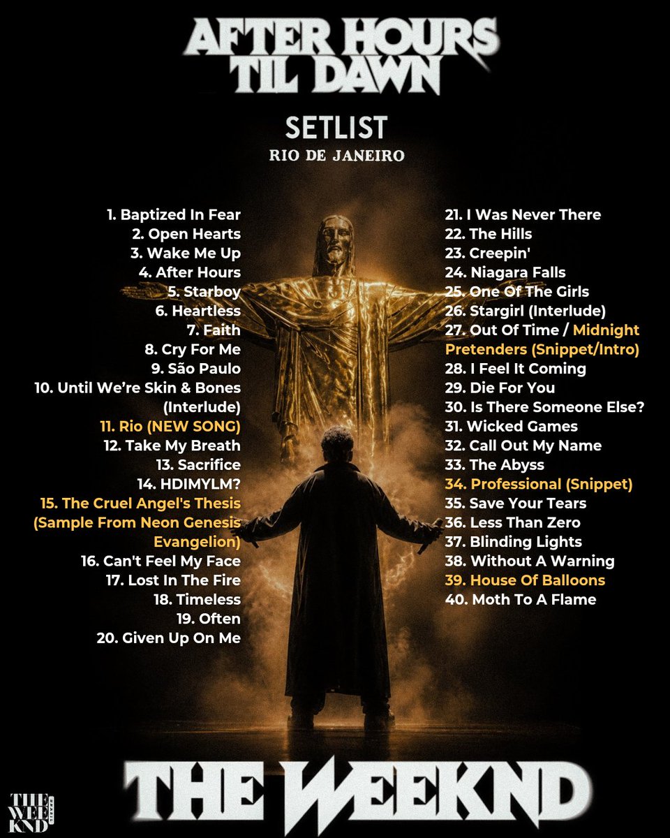 The Weeknd Brasil tweet media