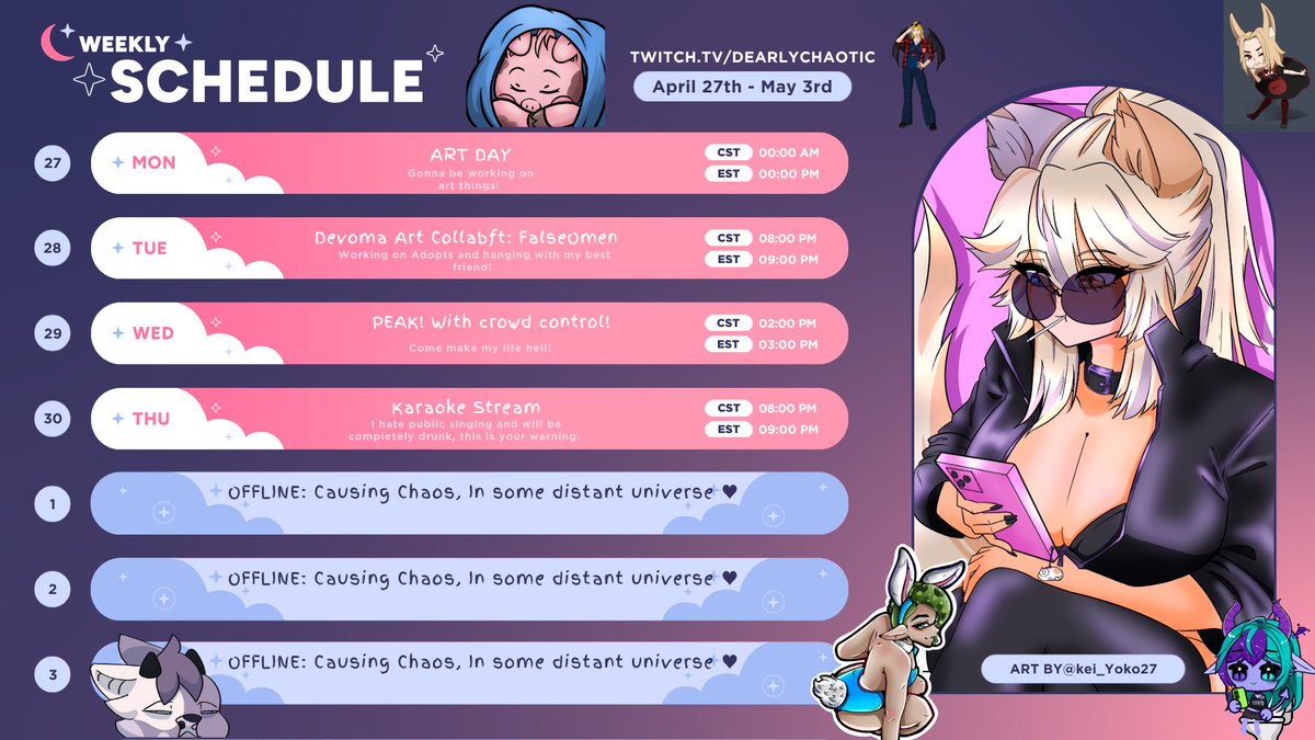 DearlyChaotic tweet media