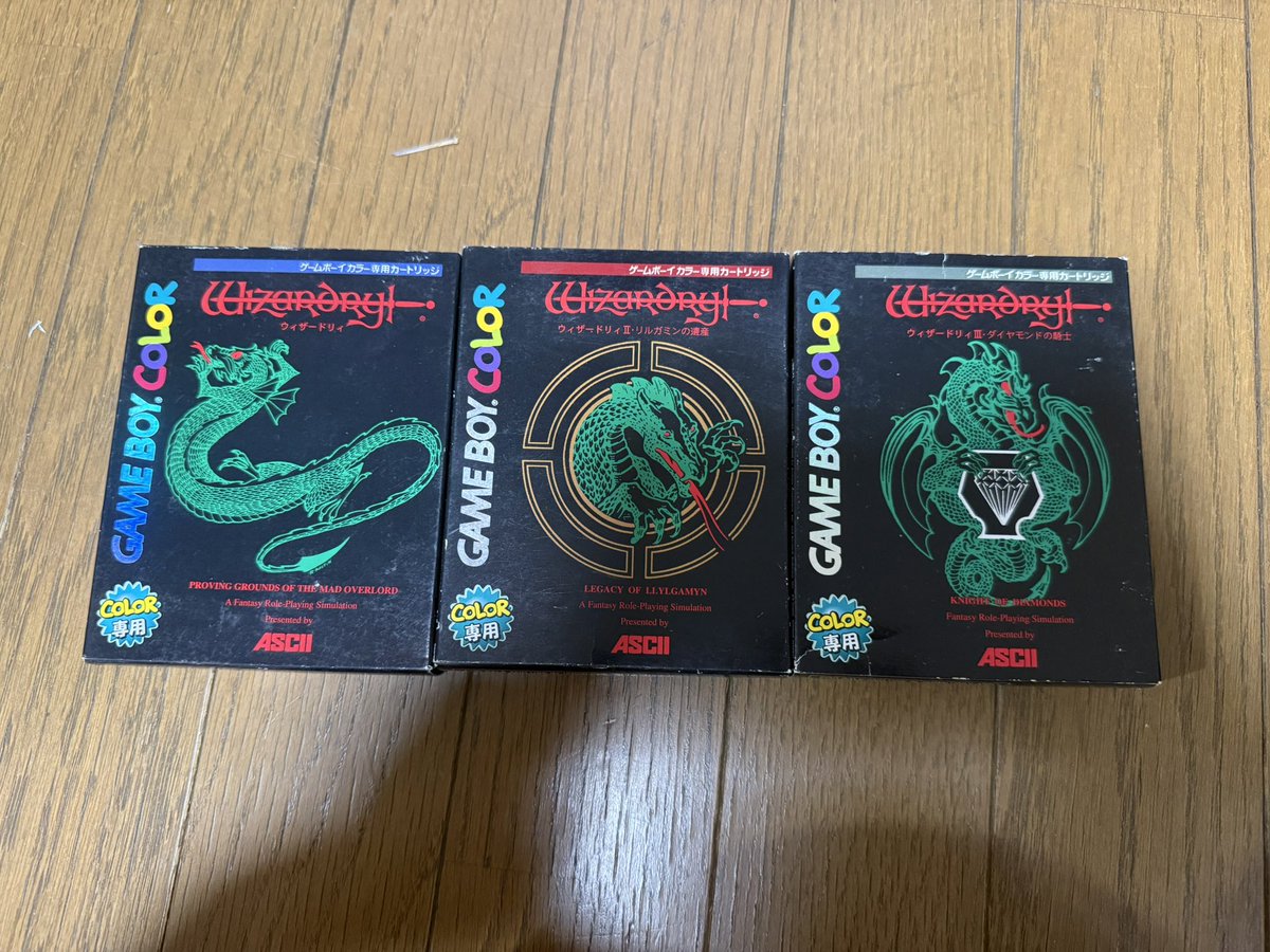 roushi2018's tweet image. さあ！ #ゲームキューブ も無事起動したので、 #GB #GBC #GBA 3種類の #ウィザードリィ を楽しみます！

ですが、その前に！全ての電池を交換します！

セーブデータは全て、 #レトロフリーク に、バックアップ済！
