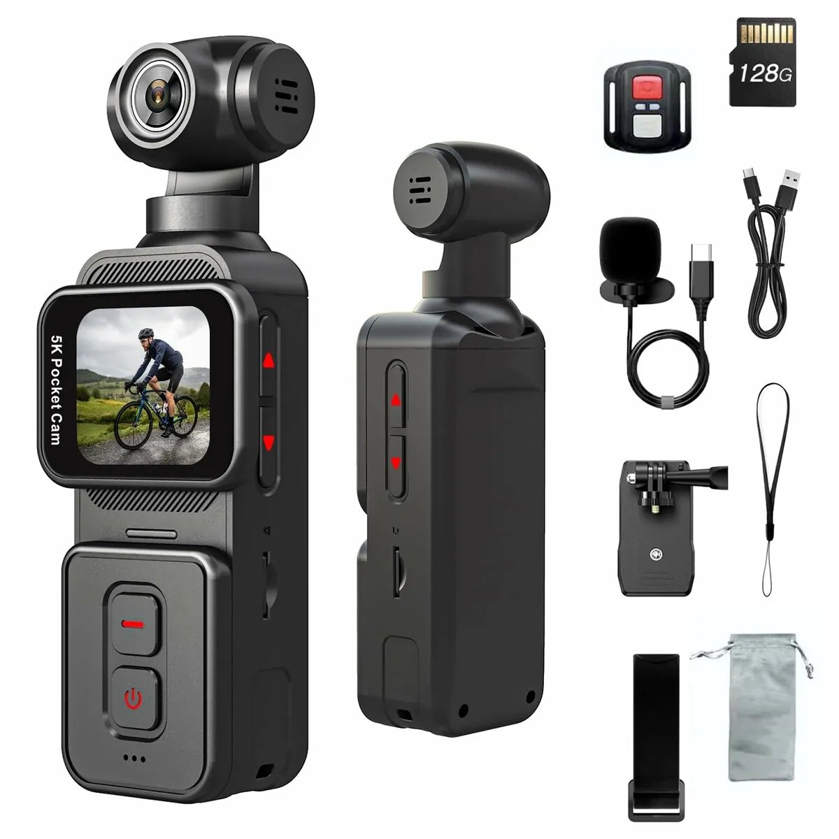 CrazySalesAus's tweet image. 🚀 Vlog Like a Pro! 🚀
bit.ly/49booIh
Meet the 5K Pocket Vlogging Camera! With features like face tracking, 270° rotating lens, and 6-axis stabilization, your content will be next-level!
📸#Vlogging #CameraGear