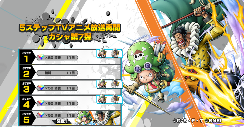 ONE PIECE バウンティラッシュ【公式】 tweet media