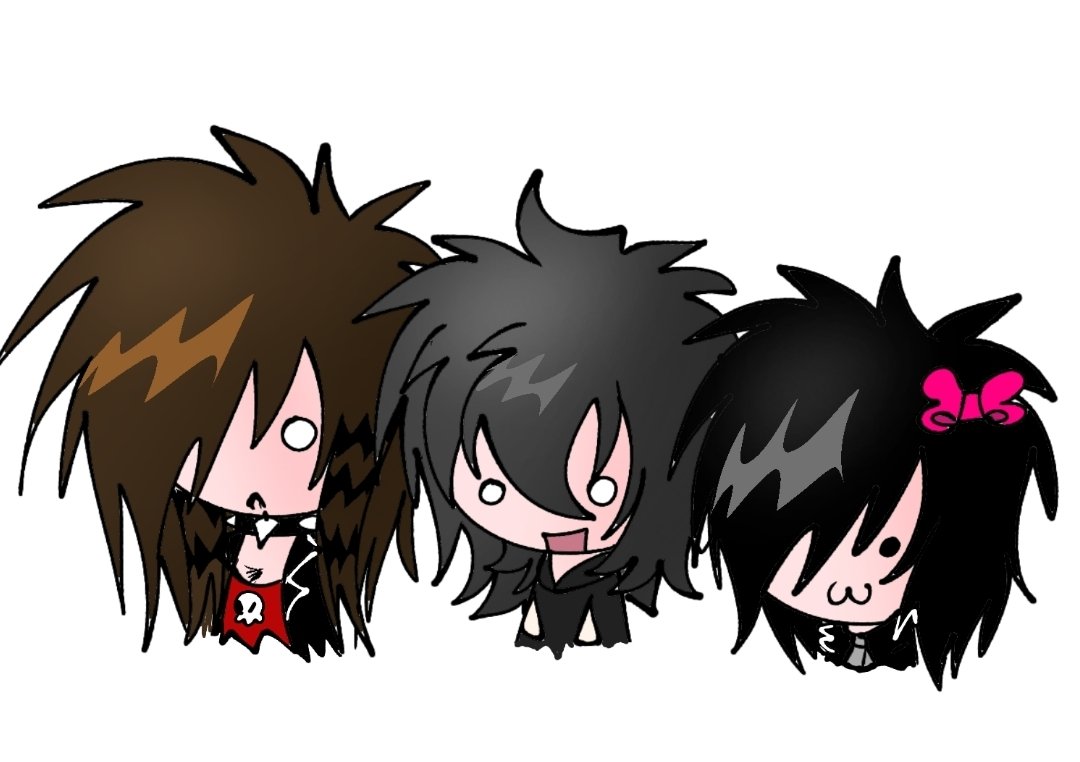 scene, gore, cute, emo, different art styles tweet media