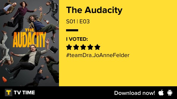 JBJblaze's tweet image. I've just watched The Audacity S01 | E03: Valley of Heart's Delight! #TheAudacity #tvtime