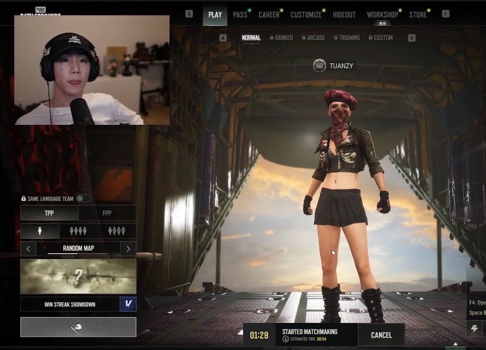 Mark is currently live streaming on Twitch