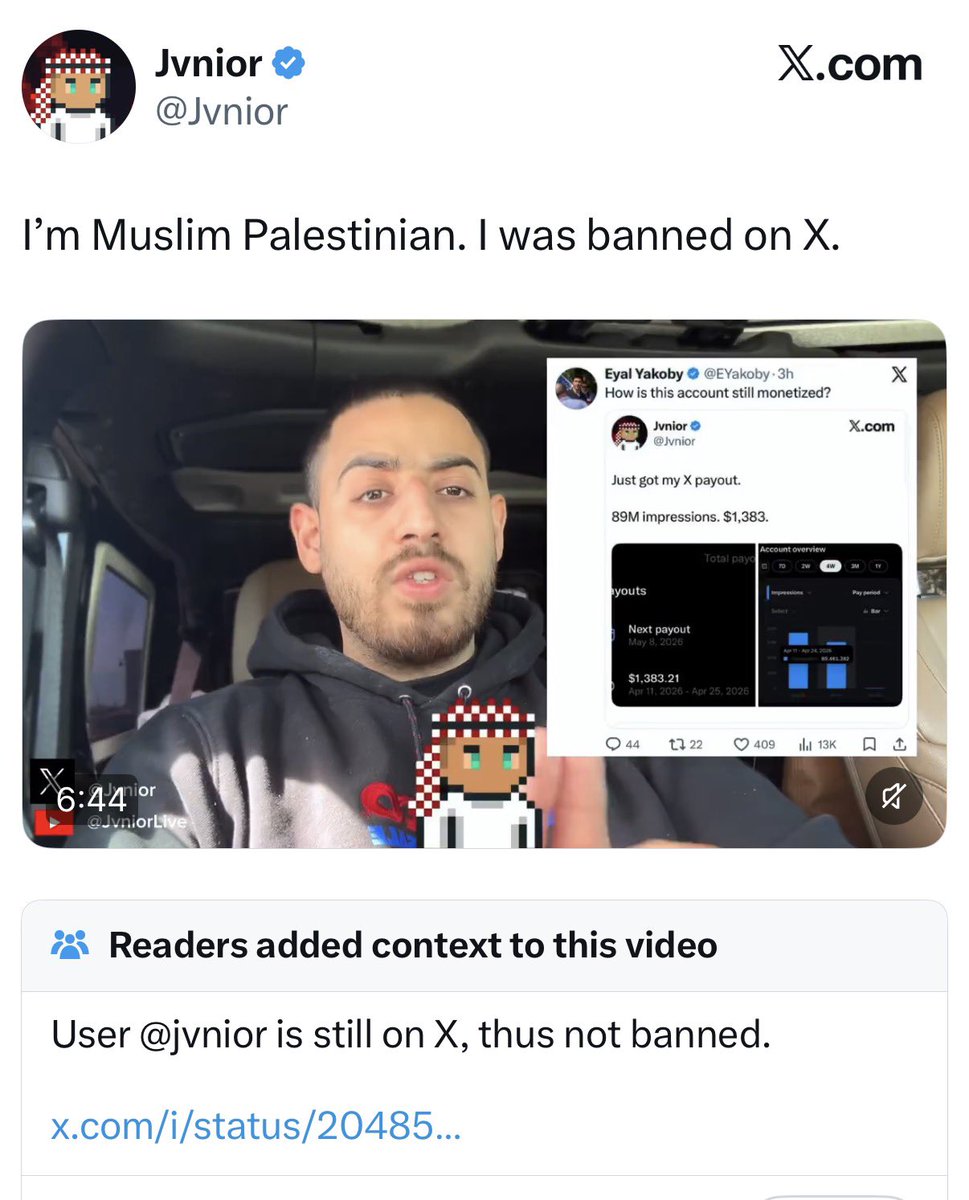 Eyal Yakoby tweet media